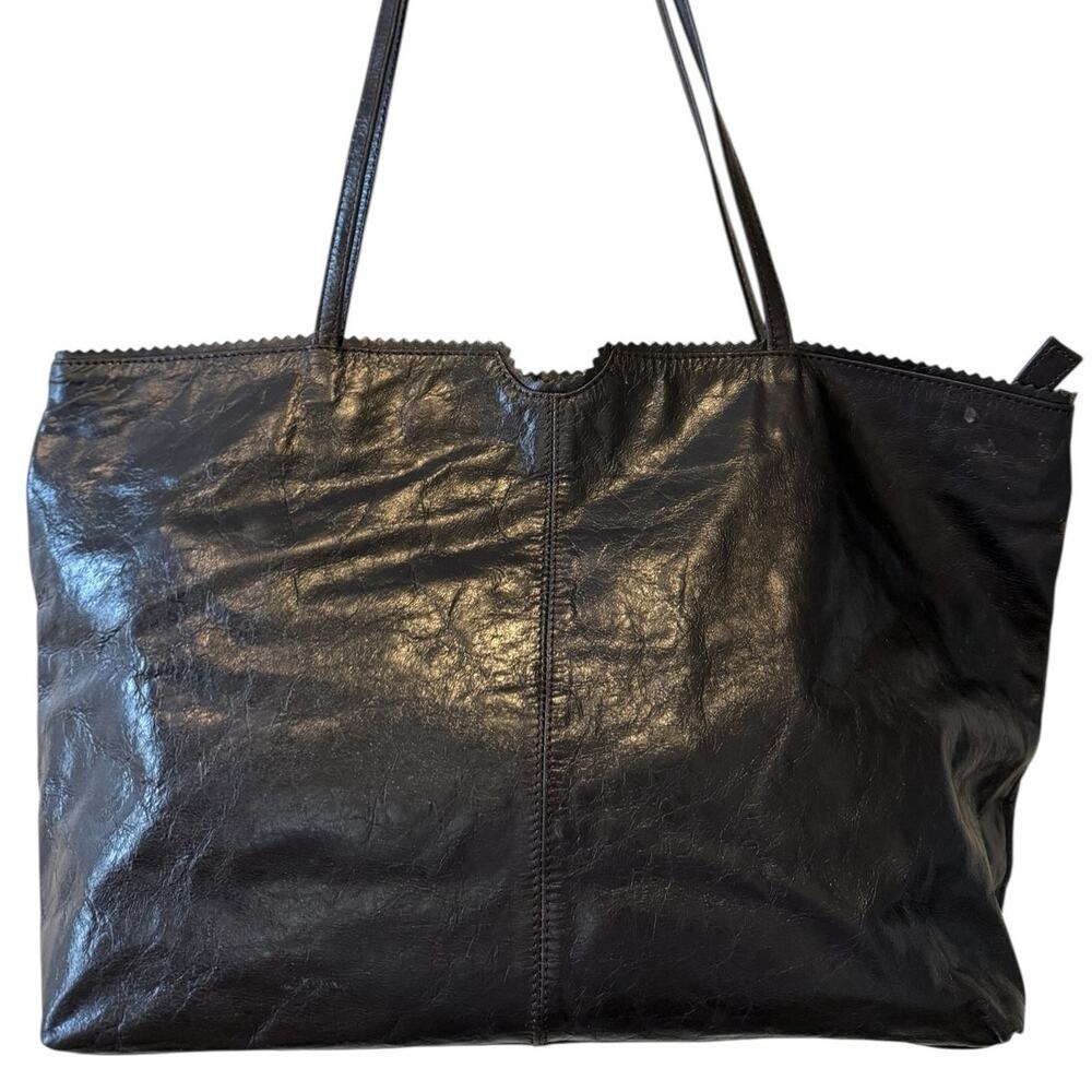 Latico Leather Shoulder Tote Bag Deep Chocolate Brown